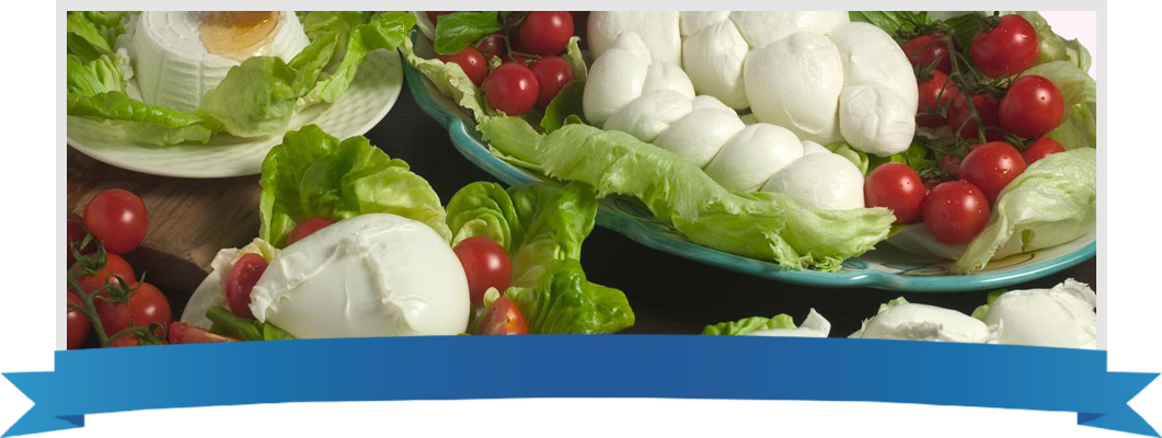 Bocconcini, Mozzarella, Aversana, Nodini, Trecce, Ricotte